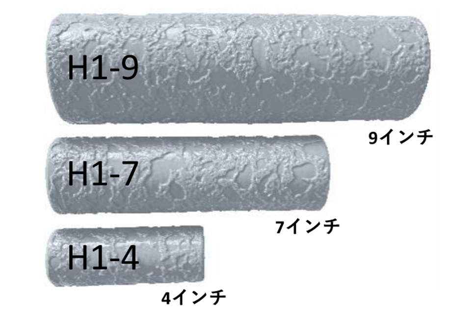 ヘッドカット模様